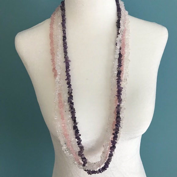 Jewelry - Vintage Gemstone Bead Necklaces